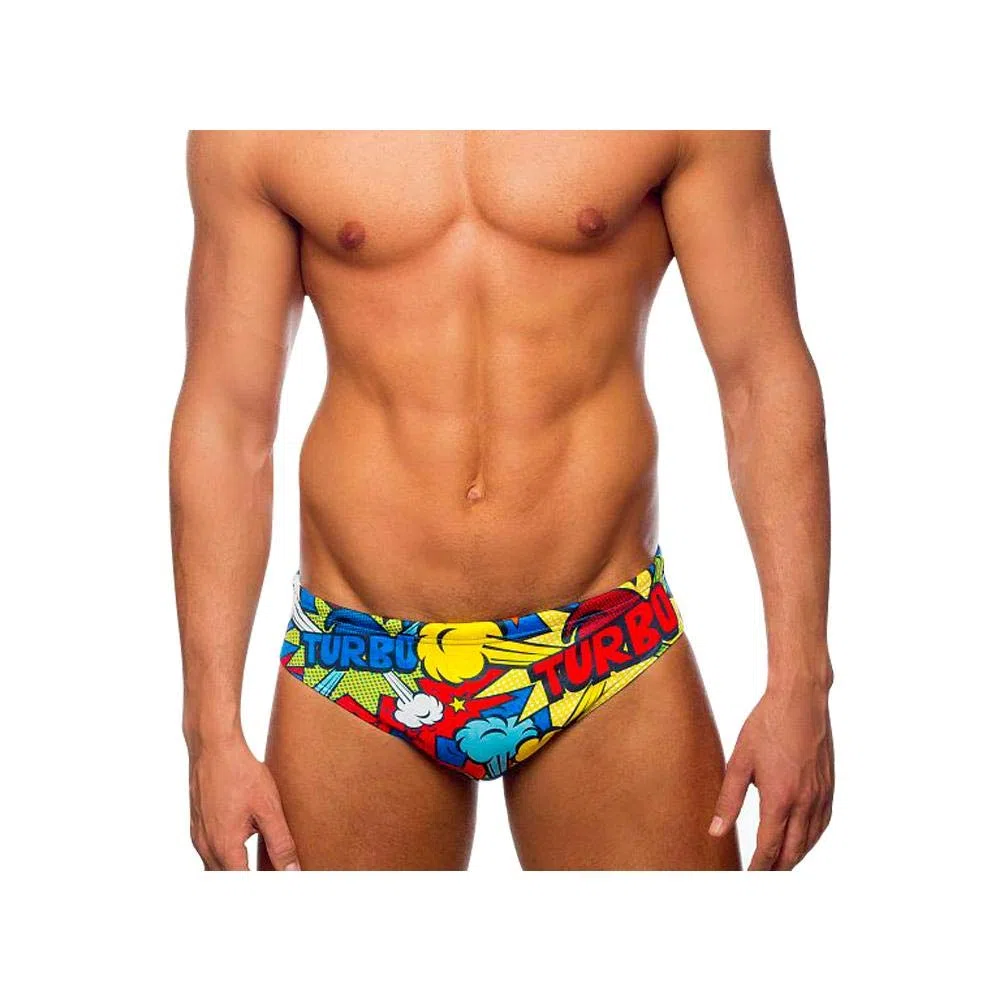 TurboTronic Pop Turbo Bañador para Hombre Unisex Adulto