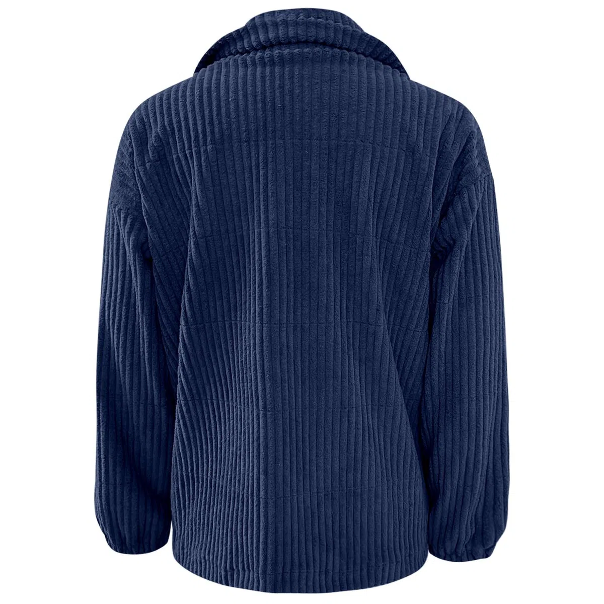 Chaqueta Mujer Invierno Chaquetas casuales elegantes cuello manga larga abrigo corto bolsillo uso diario mujer