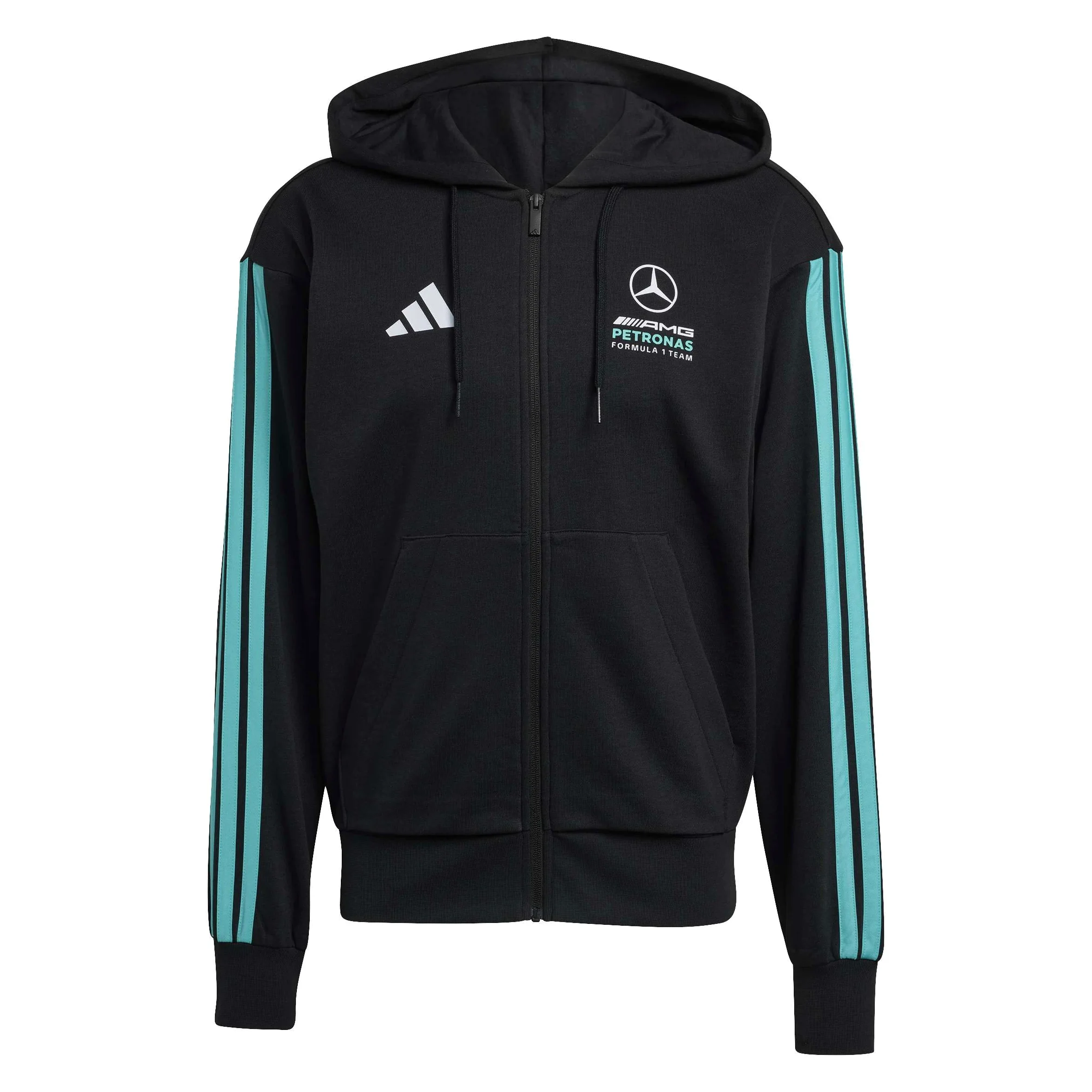 adidas Mercedes - Amg Petronas Formula 1 Team DNA Full Zip Hoody Hoodies Hombre