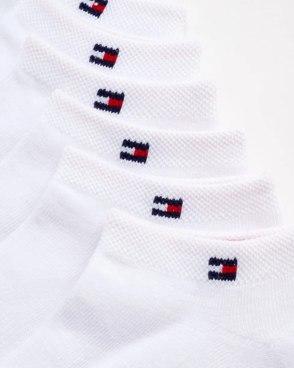 Tommy Hilfiger Calcetines invisibles para mujer, paquete de 12 calcetines ligeros de rendimiento atlético acolchados para correr de corte bajo para mujer