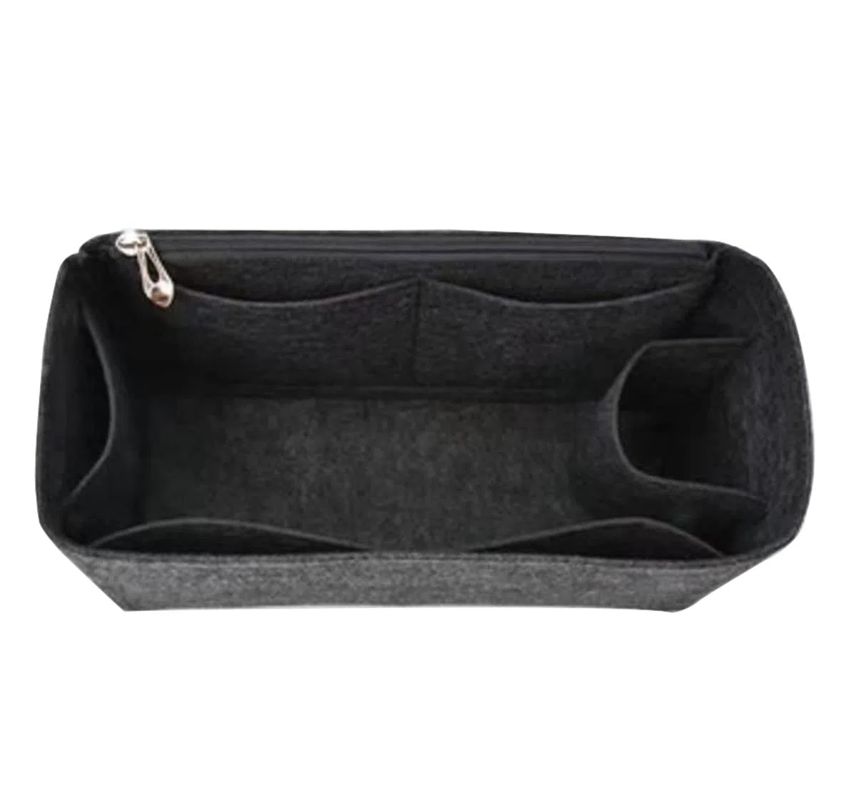 Lckaey Organizador de bolso para bolsa de entrenador, organizador de mano pequeña, grande, 1082 gris, tirador lateral L