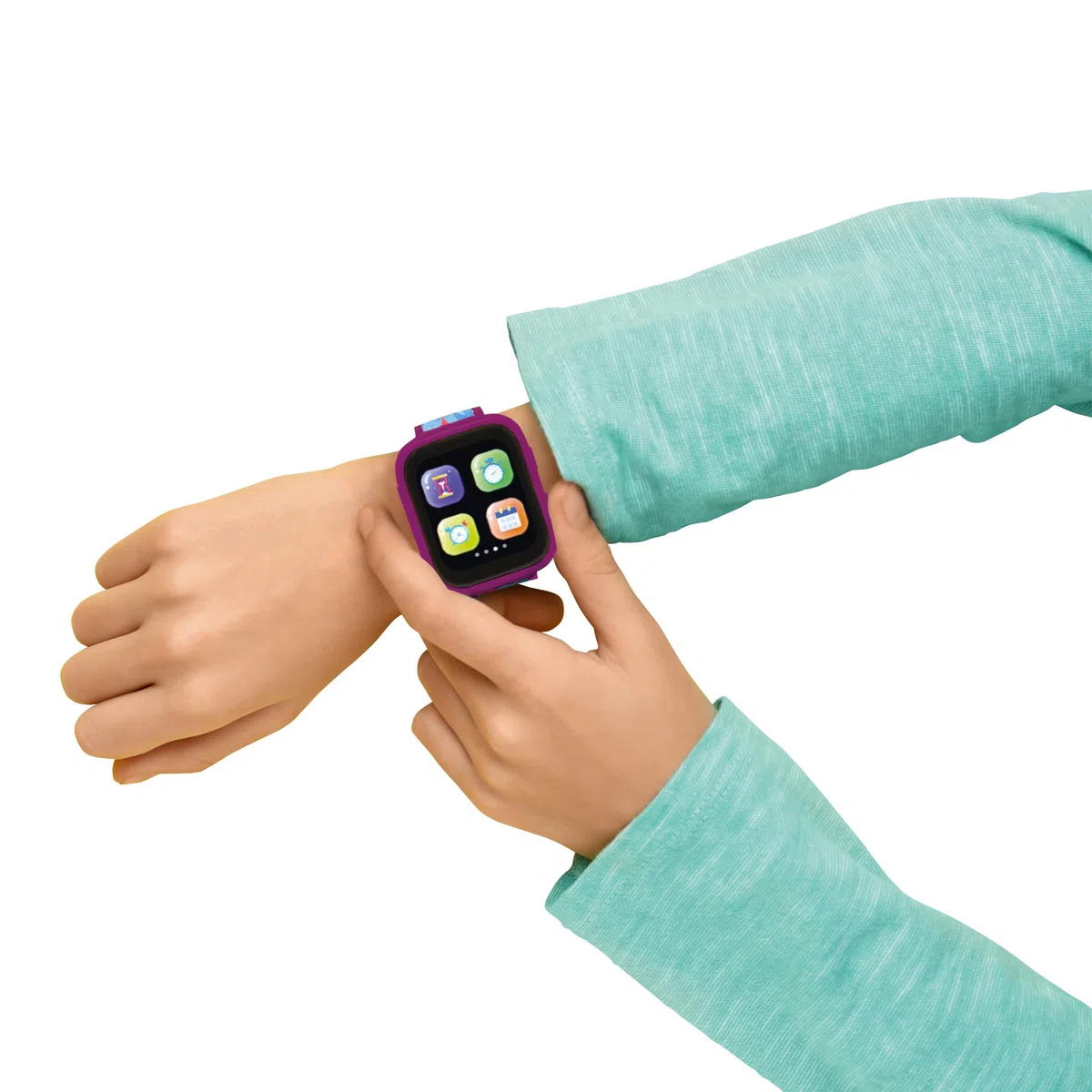 Lexibook, Disney La Reina de Las Nieves, Reloj Bluetooth con Pantalla a Color Frozen con cámara y Tarjeta de Memoria de 8 GB, Azul, DMW071FZ