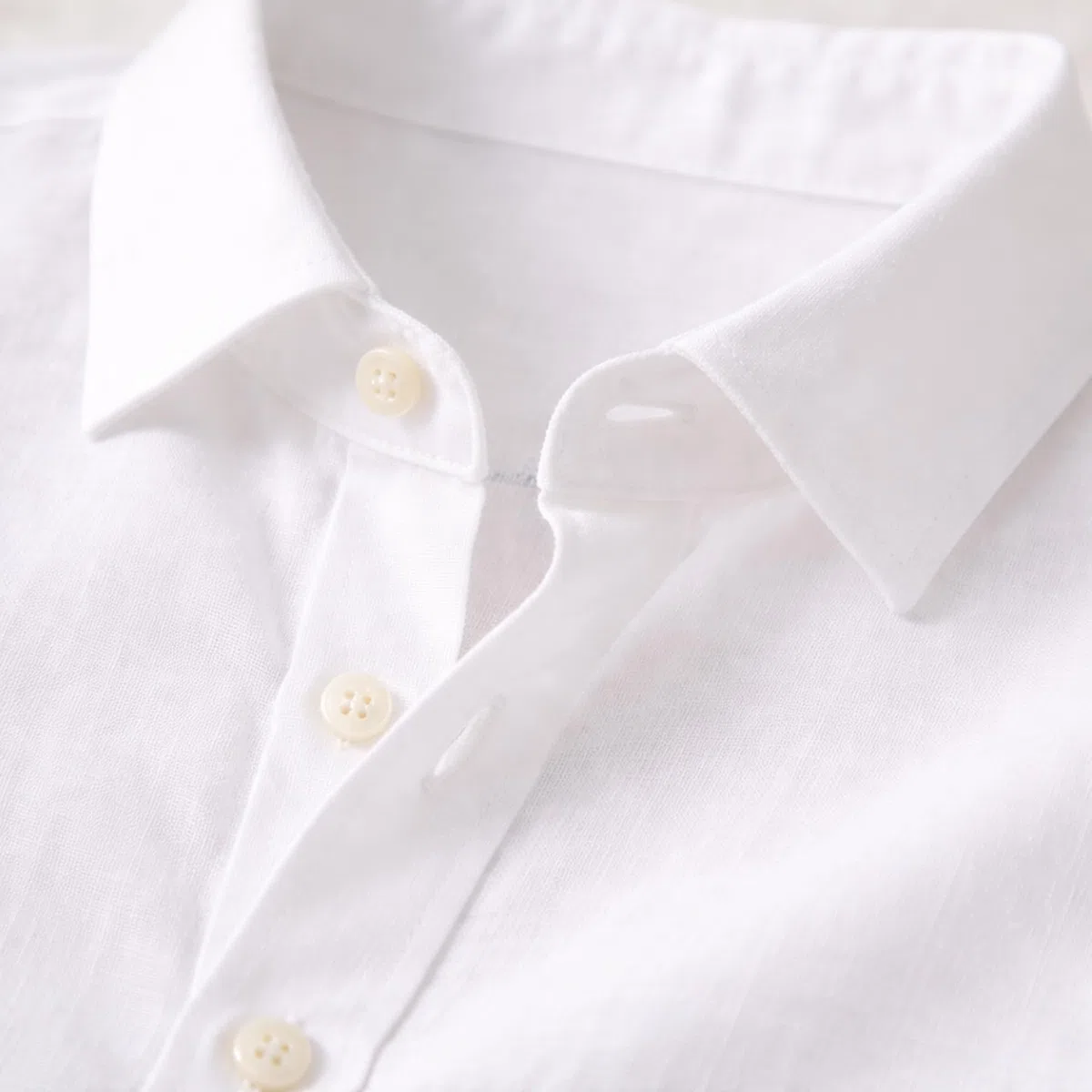 Camisa 100% Lino para Hombre de Manga Larga | Corte Regular Fit Jaspeado | Camisa Casual Transpirable para Verano, Playa y Eventos