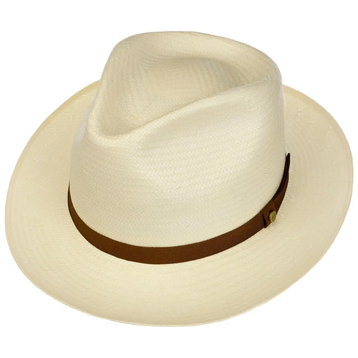Stetson Fallkirk Sombrero Fedora Paja Toyo Proteccion UV 40 Unisex Primavera Verano