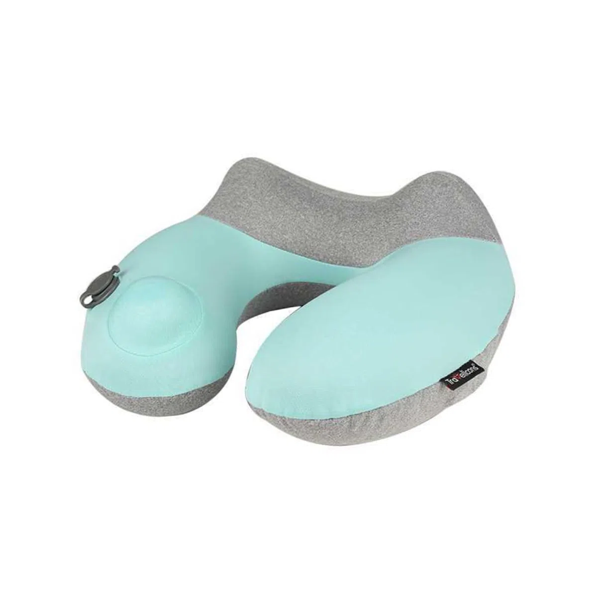 GLEAVI Almohada Inflable Forma para Viaje Portátil Ligera Rápida de Inflar Extra Suave Lavable para Camping y Viajeros