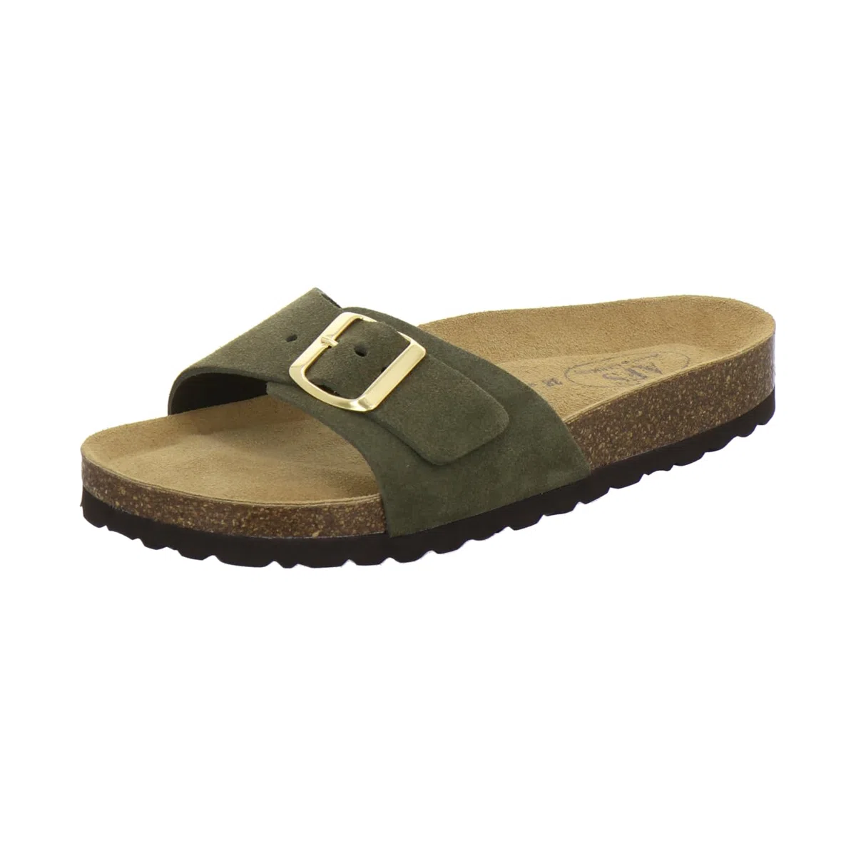 AFS-Schuhe 2112 - Pantuflas de piel auténtica de alta calidad para mujer