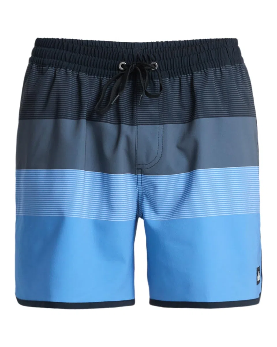 Quiksilver Stretch Scallop Volley 16" - Short de Natación - Hombre - Marrón.