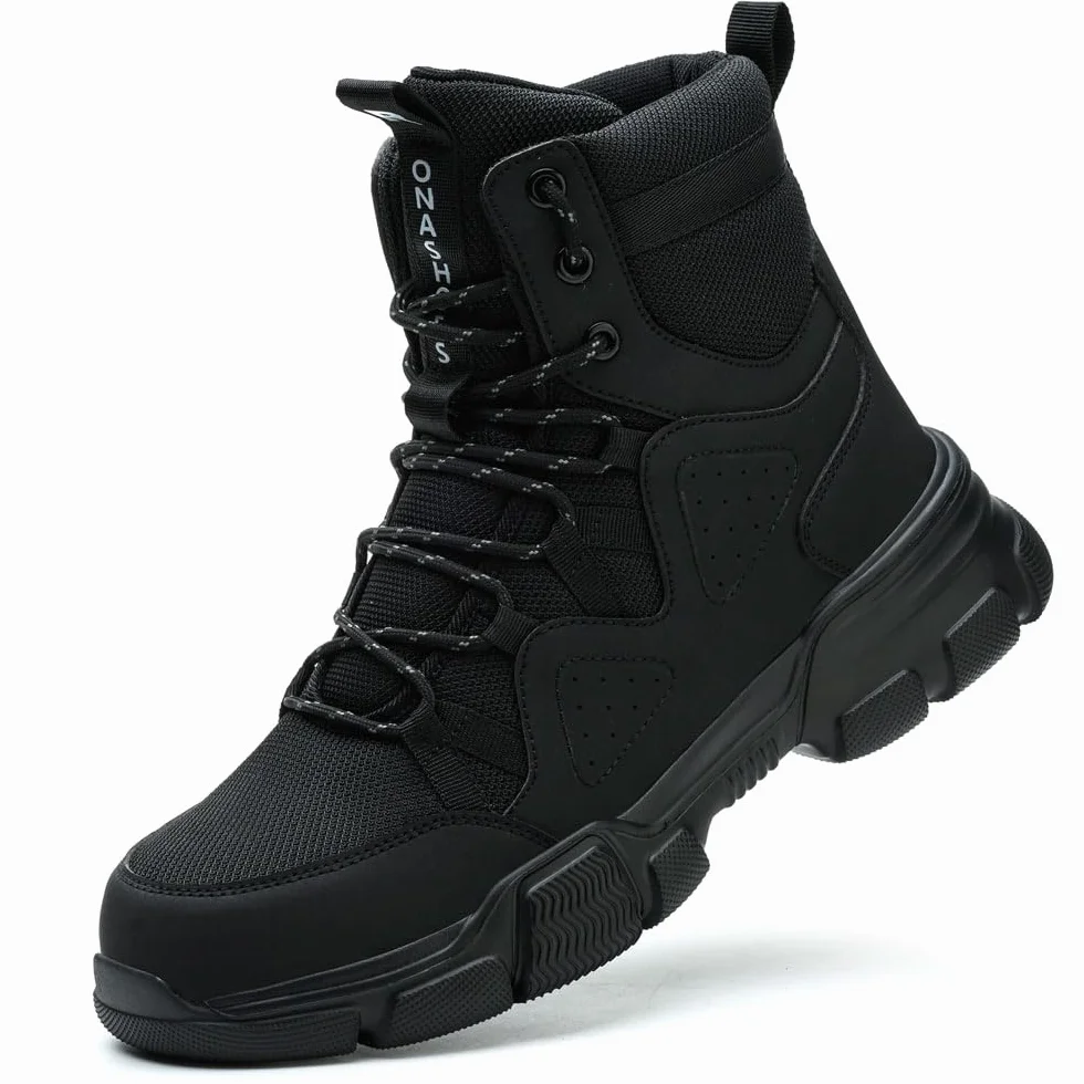 Botas de Seguridad Botas de Trabajo Zapatos de Seguridad Calzado de Seguridad Zapatillas de Seguridad Zapatos de Trabajo Comodos Ultraligeras Transpirables Hombre Mujer