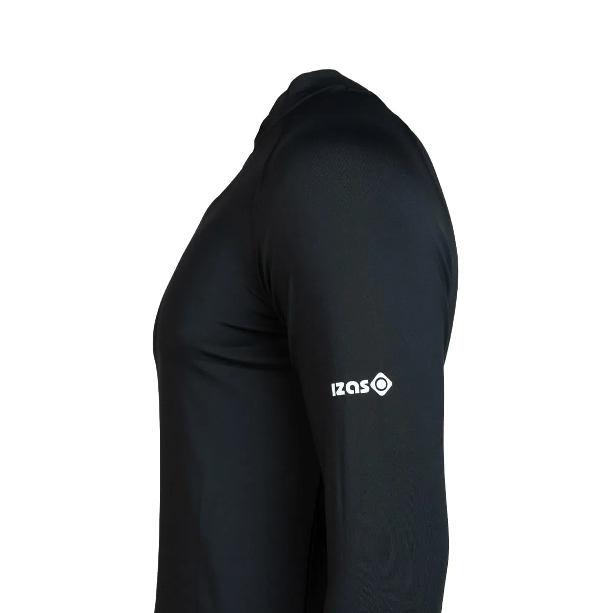 Izas Camiseta Térmica para Hombre y Mujer Transpirable y de Manga Larga. Camiseta Técnica Ajustada y Cómoda para Frío y Esquí. Térmico Interior Extra Cálido de Invierno Unisex Color Negro
