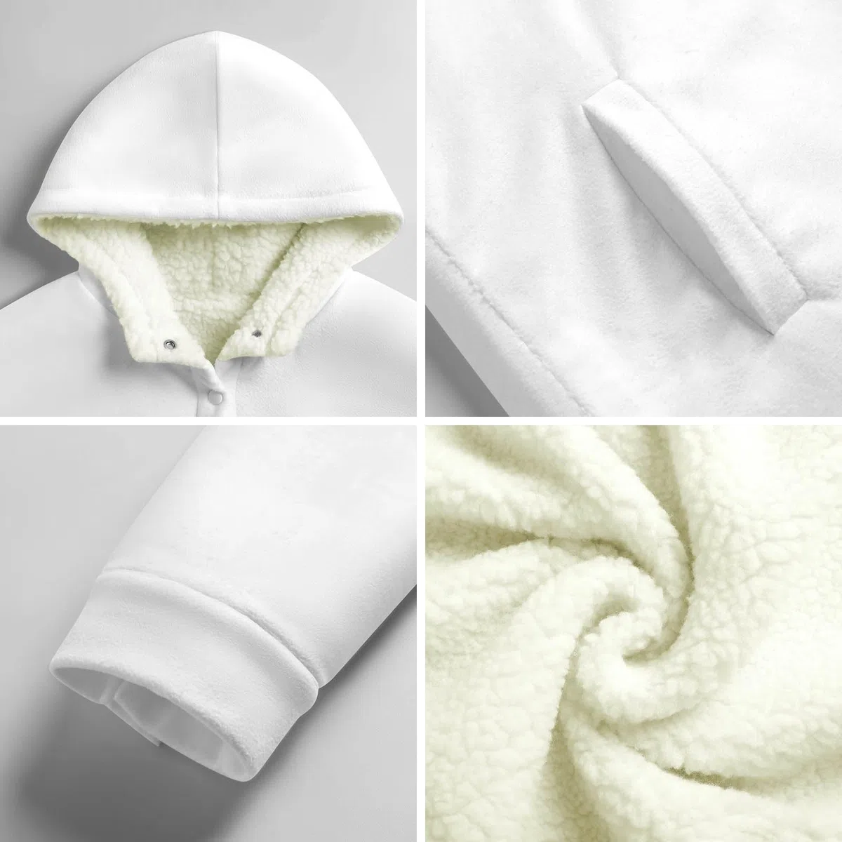 Sudadera Invierno con Capucha de Forro Polar Mujer Gestos, Cinta De Casete, Corazón Cálido Hoodies a Manga Larga Felpa Sudadera con Bolsillos, Amarillo