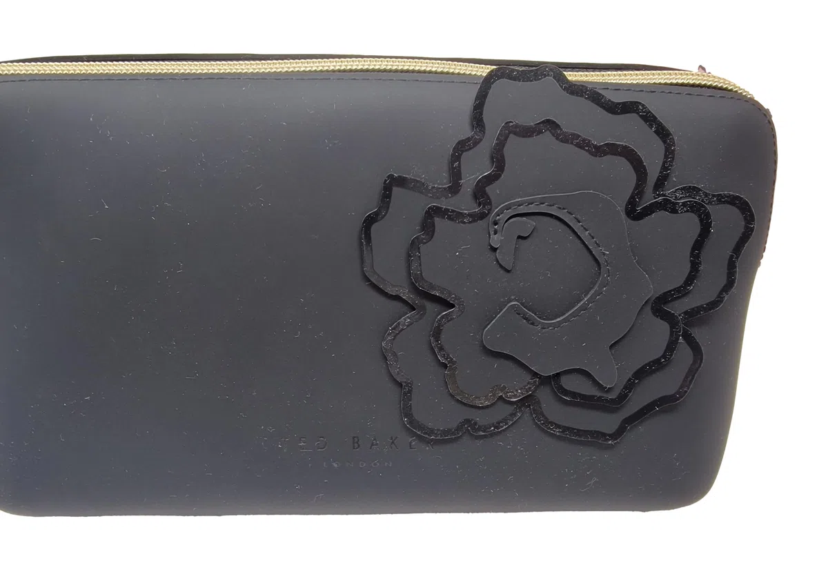 Ted Baker Jellin Magnolia - Neceser de silicona, color negro, Black, Talla única, Ted Baker Neceser de maquillaje cosmético