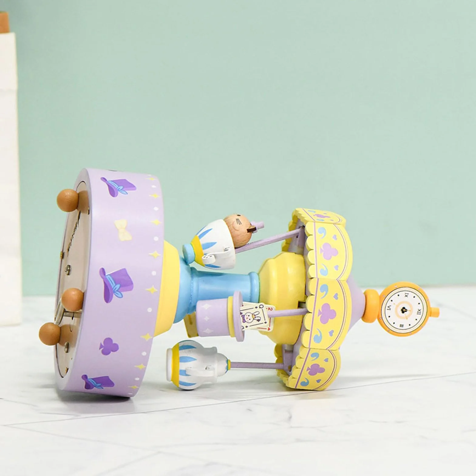 Encantadora caja de música para decoración de dormitorio y regalo de Año Nuevo, decoración de habitación infantil