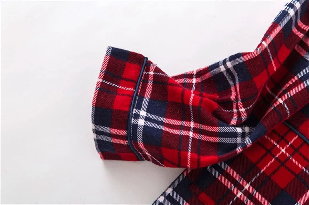 Conjunto de Pijama de Invierno para Mujer,Franela de algodón, Pantalones Largos, Traje para Ropa de Dormir para Mujer, Talla 12, XXL