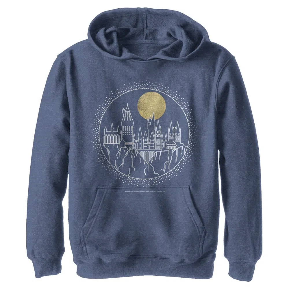 Harry Potter Hogwarts Line Art Unisex para niños