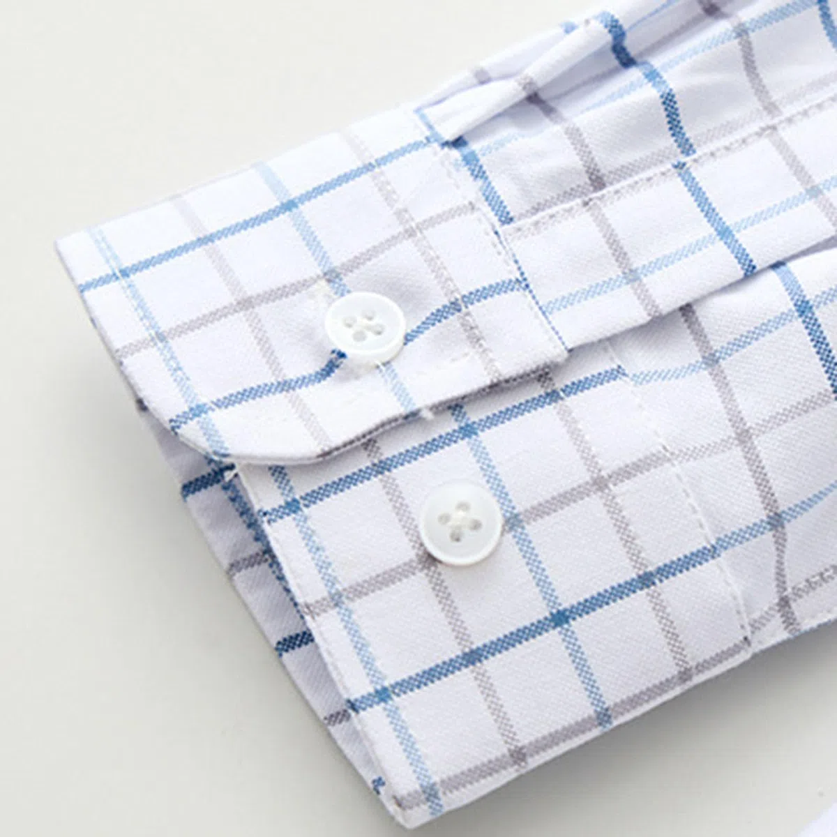Camisa a cuadros de manga larga con botones para niñas, para la escuela, clásica, transpirable, suave, casual