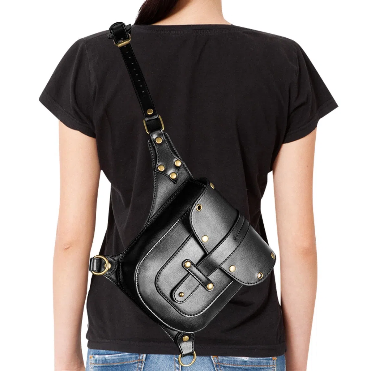 Bolsa de cinturón Steampunk para accesorios de disfraces de viaje