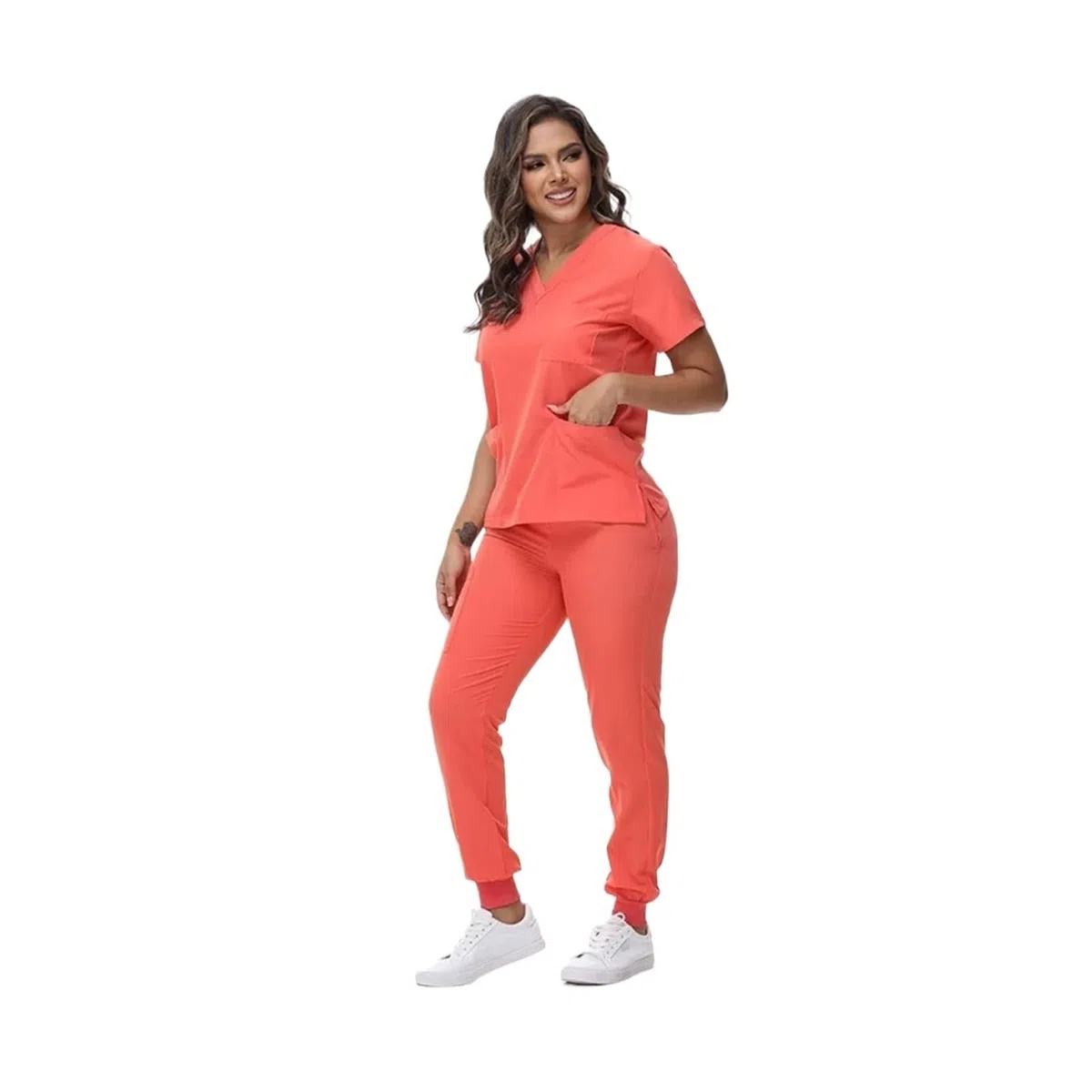 Pijama Enfermera Mujer Uniforme de médico y Enfermera, Conjunto de Servicios dentales y pediátricos de Secado rápido