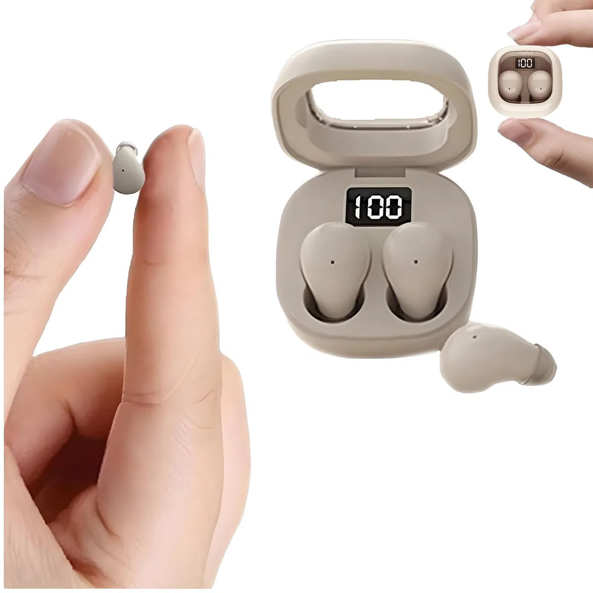 Mini auriculares Bluetooth inalámbricos para dormir