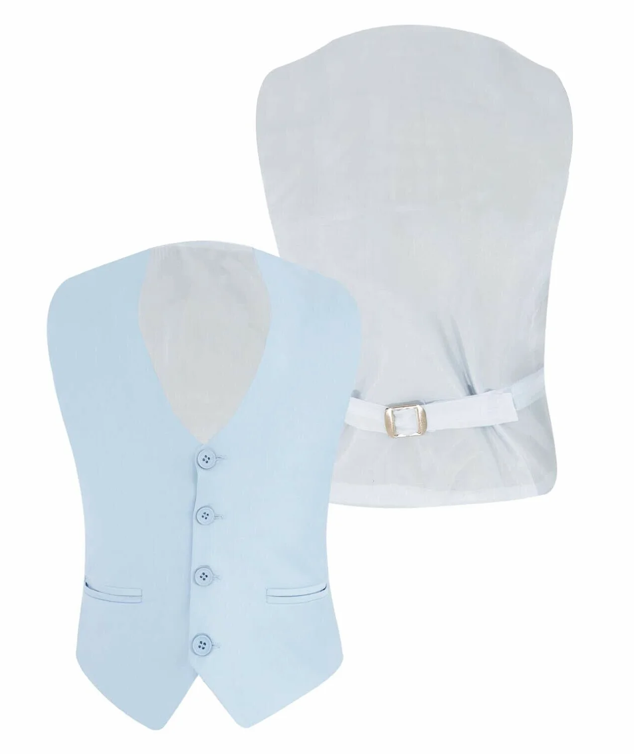 SIRRI Conjunto de 3 o 6 piezas para comunión o boda, 3 Piezas Azul, 7 años