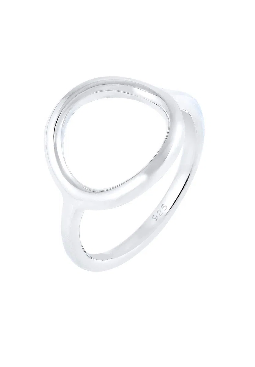 Elli Ring Women Snake Optics Statement in 925 Sterling Silver