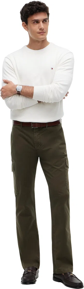 Tommy Hilfiger Pantalones Cargo Hombre Denton Twill con Bolsillos