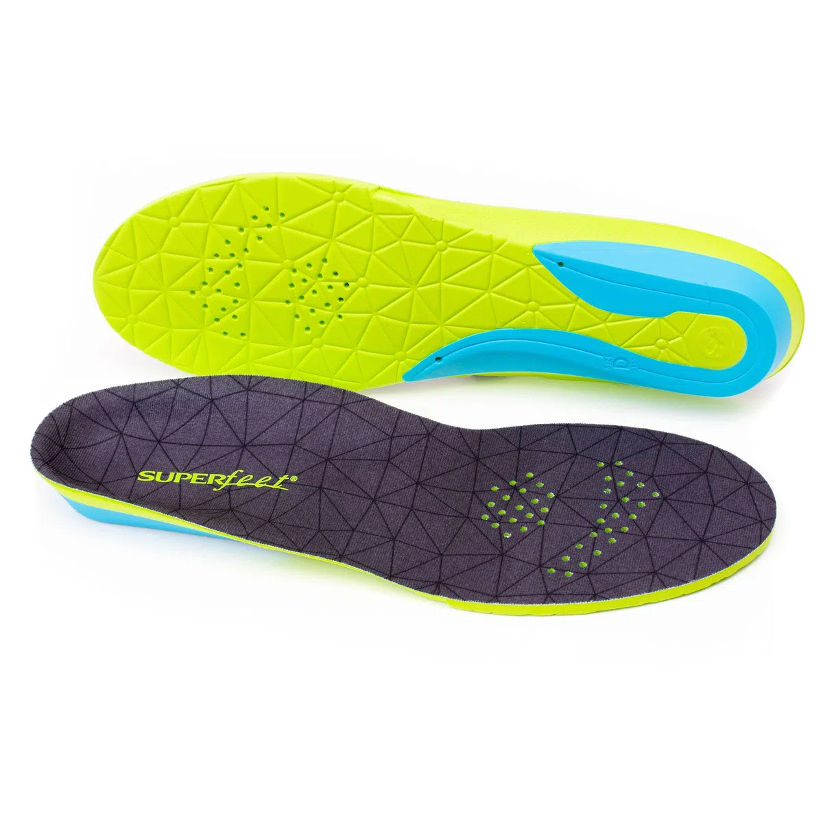 Superfeet - Plantillas FLEXmax Comfort Cushion - Plantillas de Espuma Recortables para Zapatillas de Deporte y Andar - EU 39 – 41 | Plantillas de Espuma Recortables, Espuma Aerospring de 5 Mm, Soporte Flexible del Talón con Antepié Ventilado