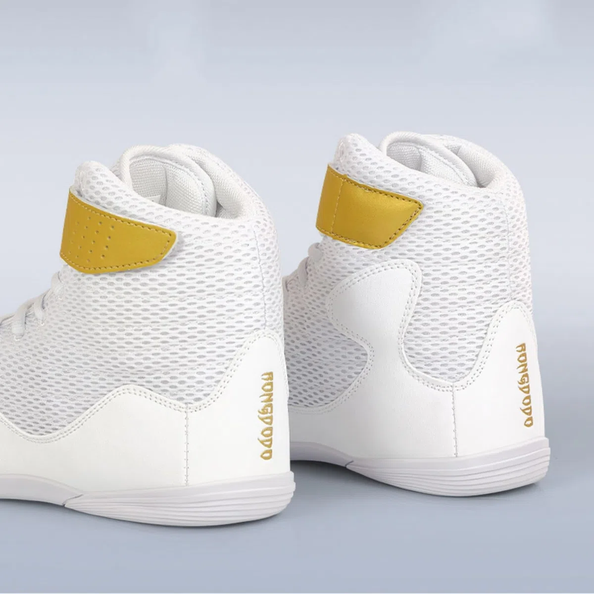 Zapatillas Boxeo Lucha para Hombre Botas De Fitness Transpirables Ligeras Y De Caña Alta para Gimnasio Y Entrenamiento De Combate