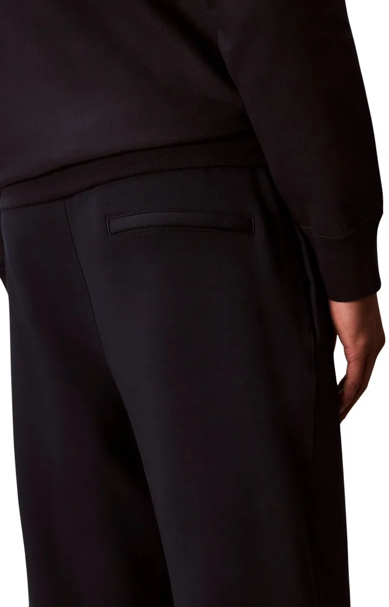 Calvin Klein Pantalón de chándal Hombre Terry Monogram con Bolsillo Trasero, Azul (Dark Sapphire), M