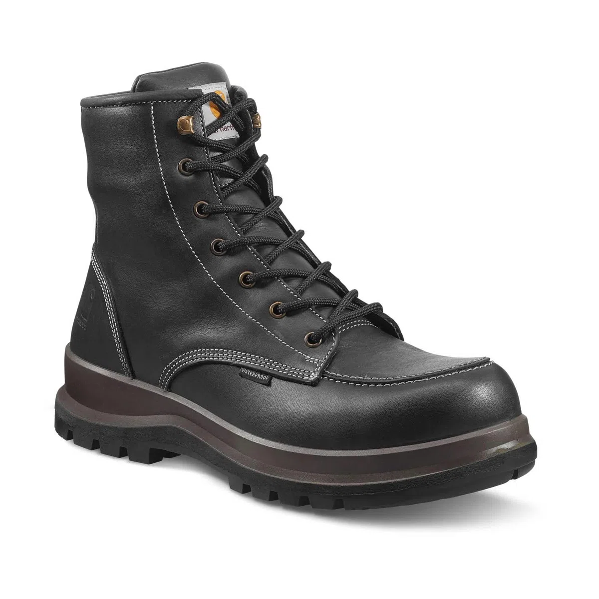 Carhartt Hamilton - Bota de seguridad S3, impermeable, tecnología Rugged Flex Para Hombre, Negro, 40