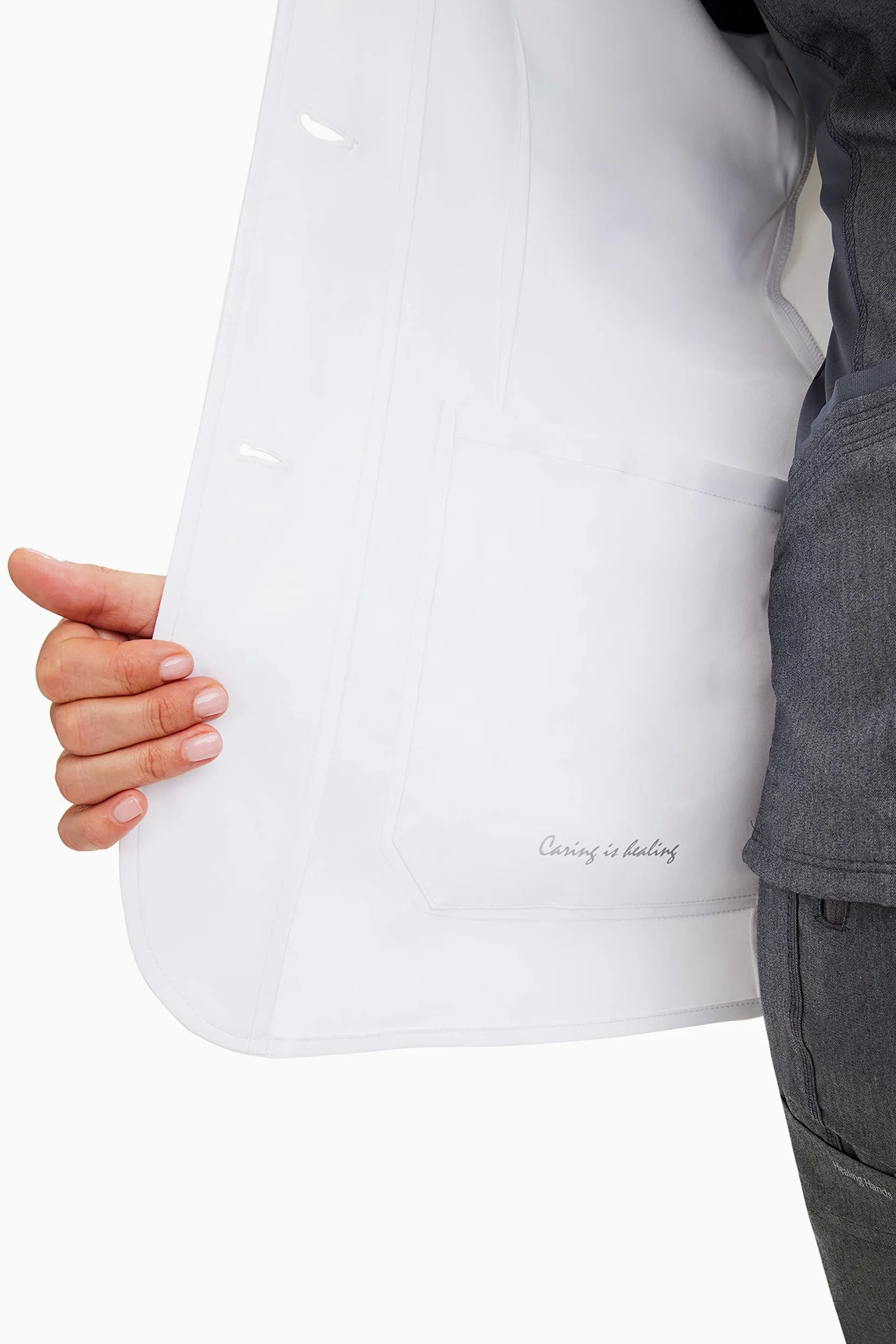 Healing Hands Bata de laboratorio White Coat Collection 5160 Flo para mujer