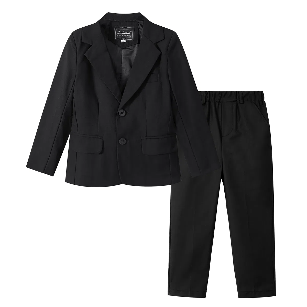 LOLANTA Conjunto de Traje de 2 Piezas para niños, Conjunto de Blazer y pantalón para niños, Ropa de Ocio o Vestido de Fiesta de Boda, 2-13 años