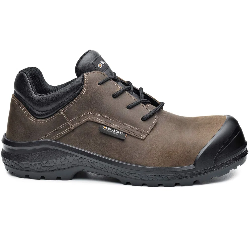BASE Protection Be-Jetty/Be-Browny S3 Ci SRC Zapato de Seguridad, Talla: 42, Color: Marrón/Negro, B0866BRK42