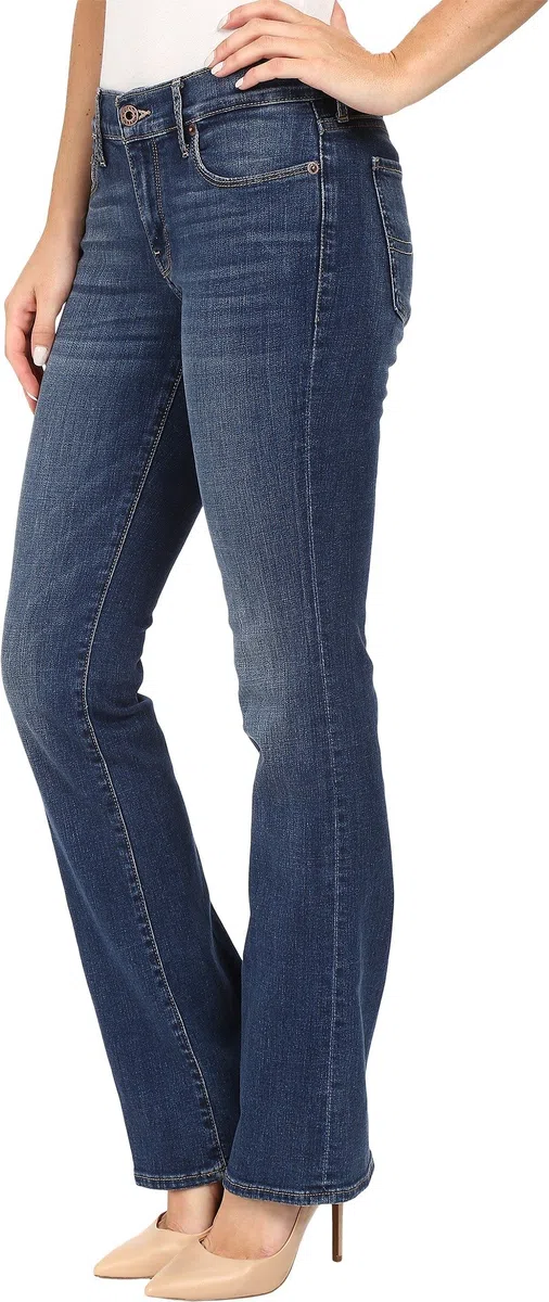 Lucky Brand Jeans de Corte Recto Easy Rider de Tiro Medio - Jean Mujer