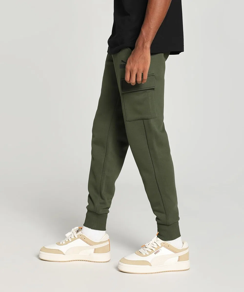 PUMA - Active Tricot Pants Cl, Pantalón Chándal Hombre, Mirto Verde, XS