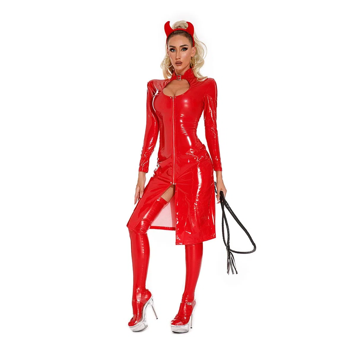 Genérico Ropa Interior Sexy Mujer Lenceria Eróticos Conjunto Talla Grande Picardias Cuero Latex Tangas para Disfraces Hot Abierta Erótico
