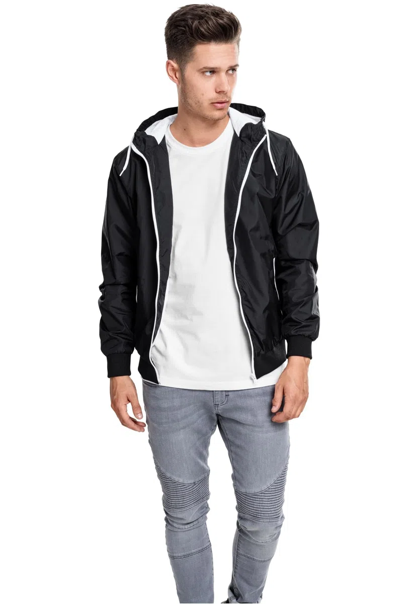 Urban Classics Contrast Windrunner Rasta (TB147)