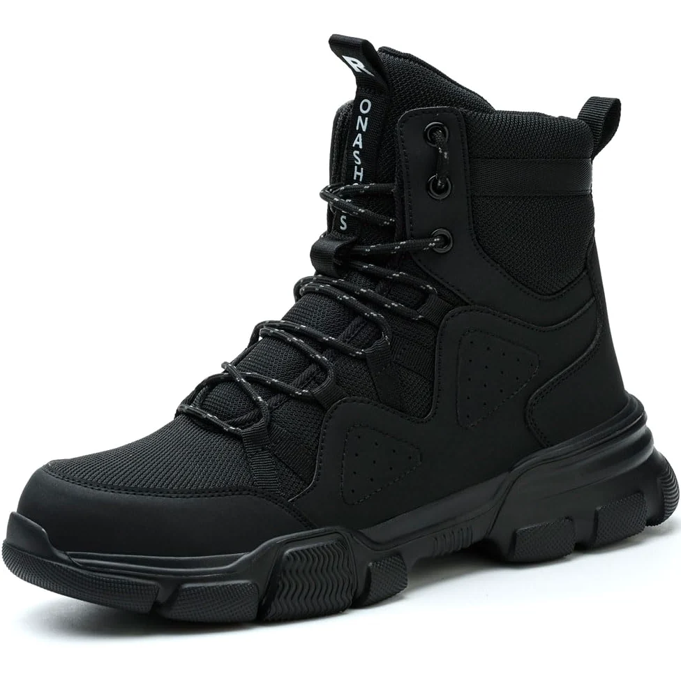 Botas de Seguridad Botas de Trabajo Zapatos de Seguridad Calzado de Seguridad Zapatillas de Seguridad Zapatos de Trabajo Comodos Ultraligeras Transpirables Hombre Mujer