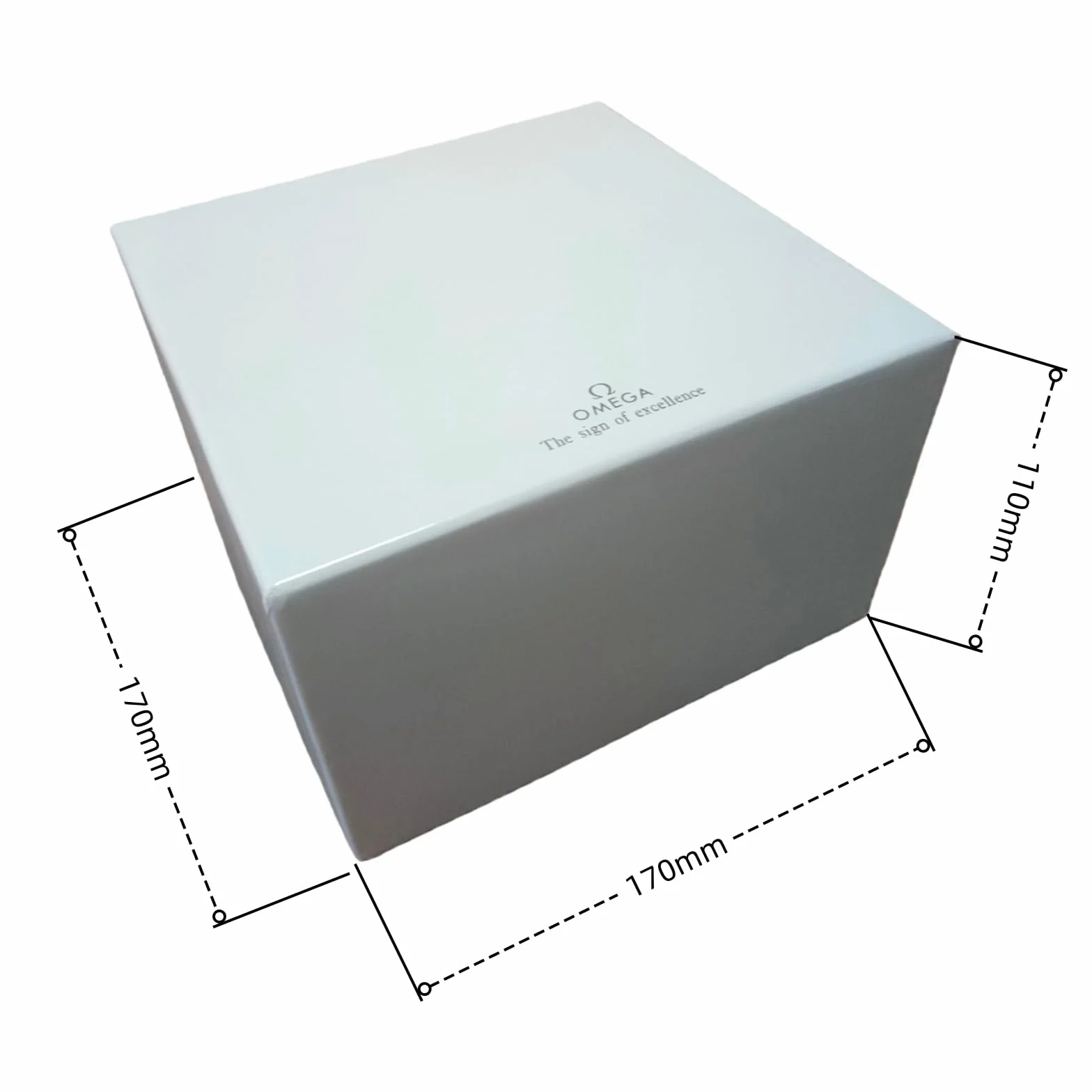 Organizador de Relojes Caja Madera Roja Piel PU Interior Beige Soporte para Omega