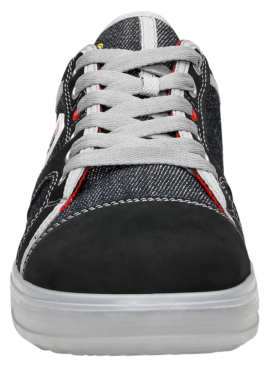ELTEN SENSATION Up Low ESD S3, Zapatos de seguridad para hombre, ligero, puntera de acero, material superior: piel + textil, forro interior: textil (transpirable), talla 43