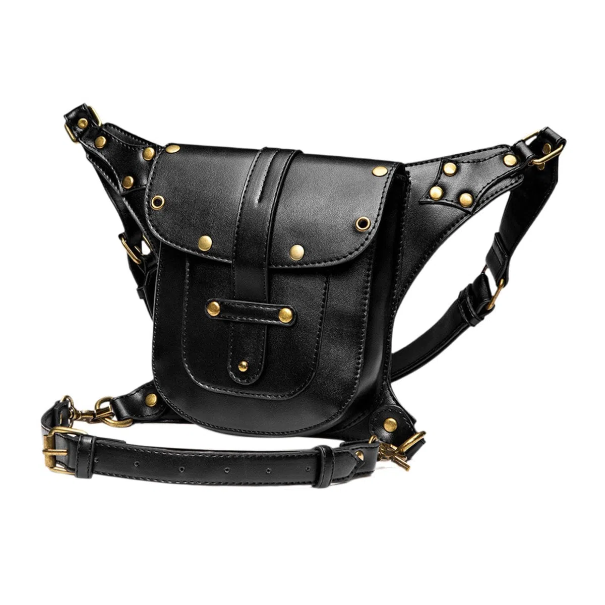 Bolsa de cinturón Steampunk para accesorios de disfraces de viaje
