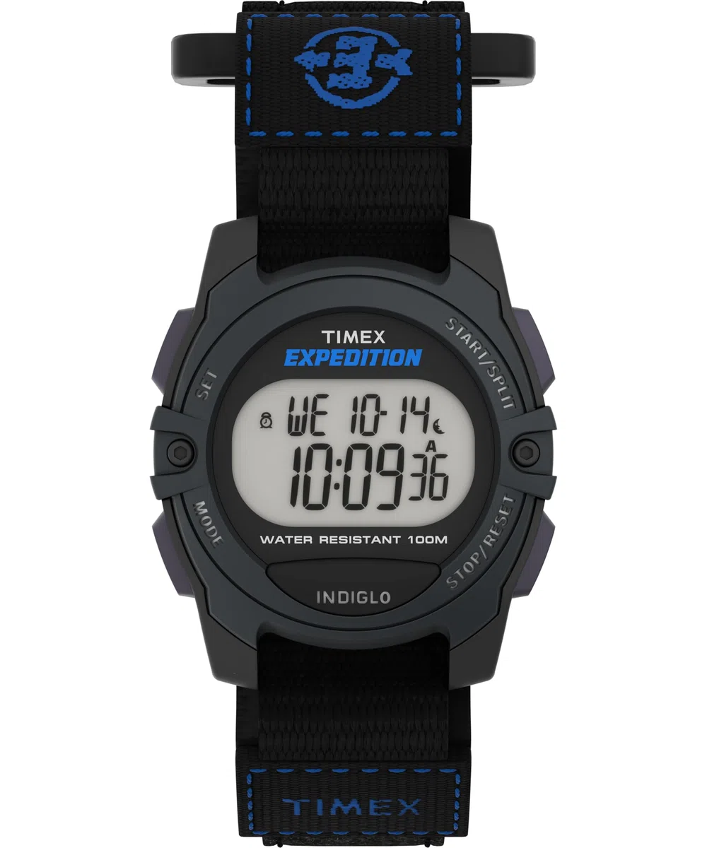 Timex Expedition Digital Chrono Alarm Timer 33mm Fabric Strap Watch