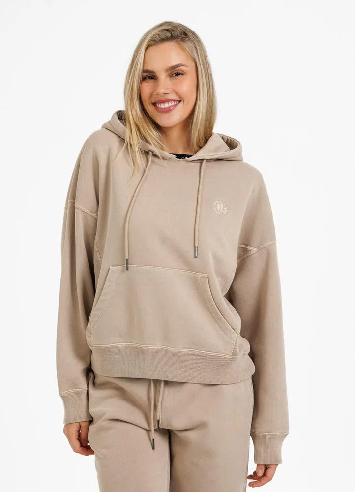 PITBULL Sudadera con capucha para mujer, estilo oversize, pit bull West Coast Washed Manzanita Blusa Suéter Capucha Básicos