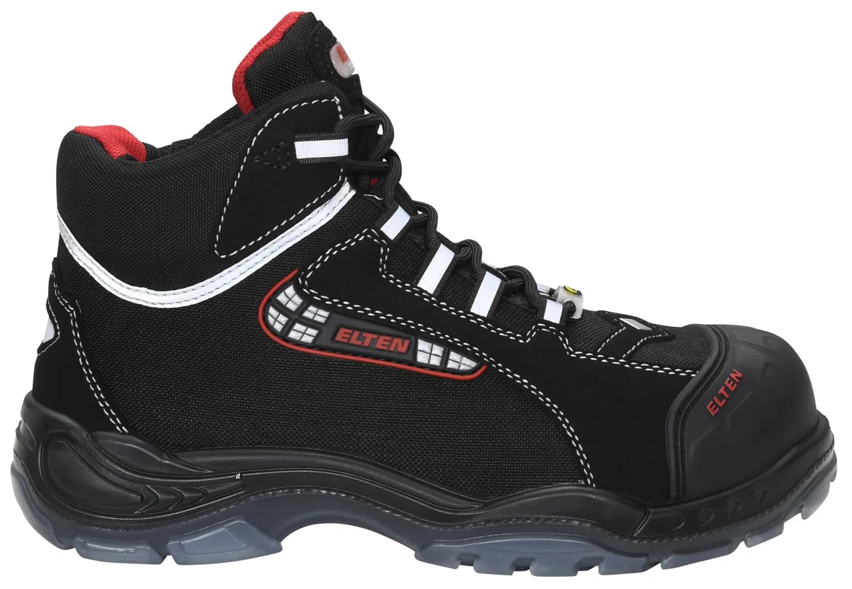 Elten ELTEN SANDER Pro ESD S3, Zapatos de seguridad, Negro/Gris, 46