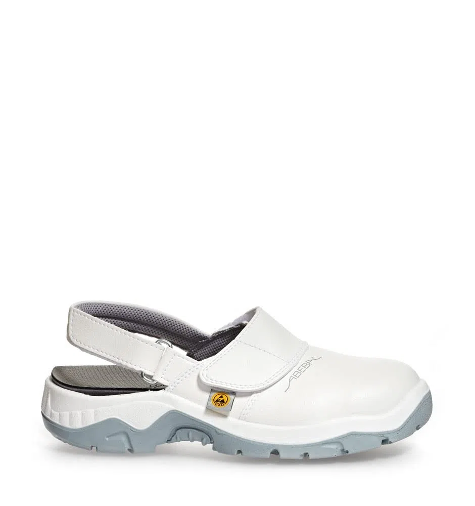 Abeba - Calzado de protección para Hombre Blanco Blanco