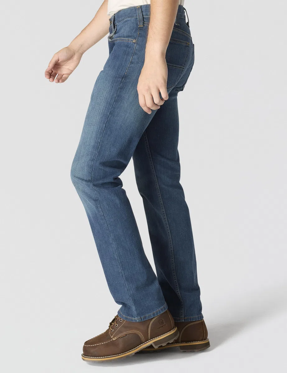 Carhartt Vaquero con 5 Bolsillos, Ajuste Ligeramente Holgado, Tecnología Rugged Flex® - Jeans Hombre