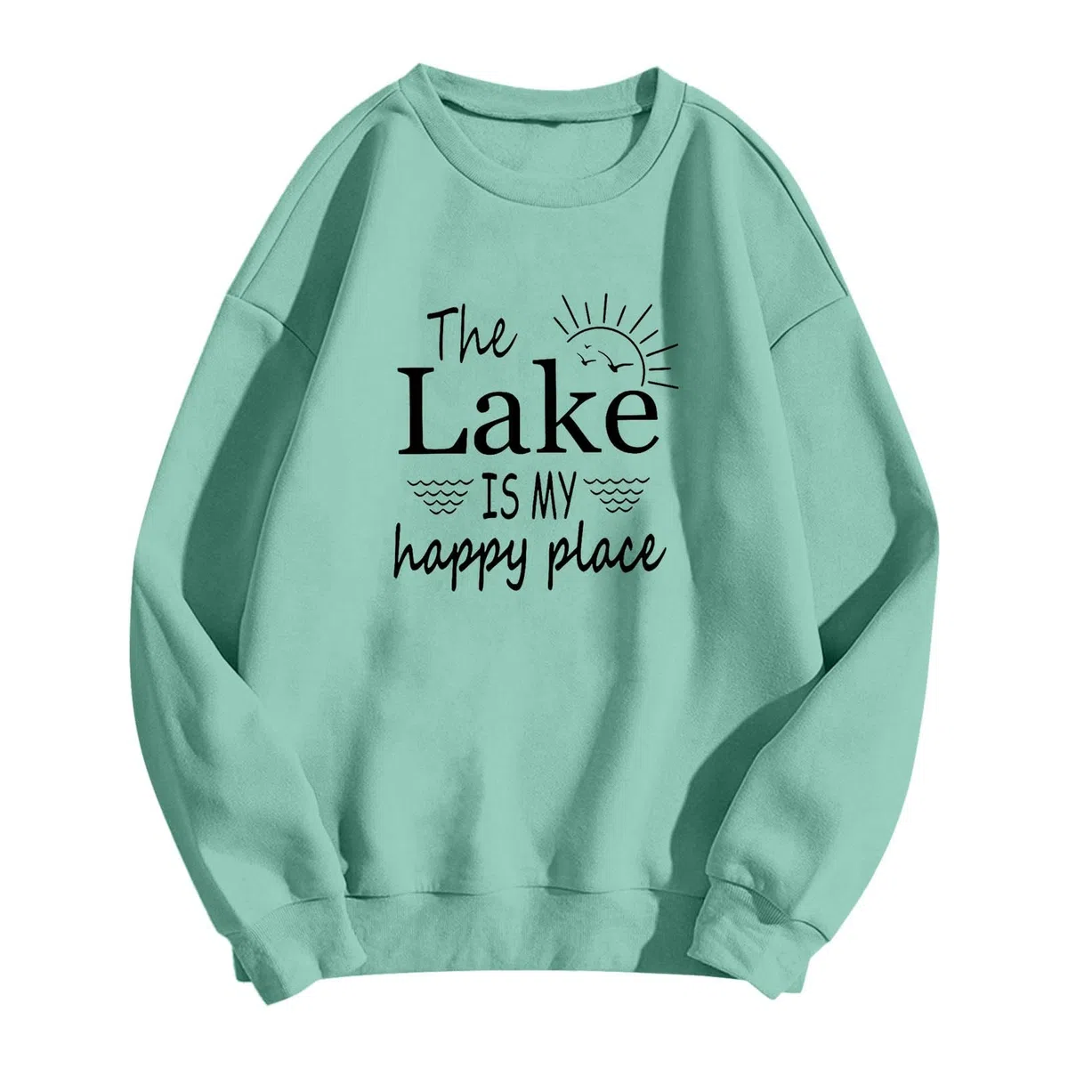 Sudadera con Capucha y Cuello Estampada de otoño/Invierno, Manga Larga, Estilo Casual, Suave y cómoda para Estar en casa, Mujer, Bolsillo Canguro, Varios Estampados