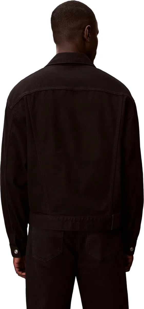 Calvin Klein 90s Ck Classic Black Trucker Lv04rf706g Chaquetas Hombre