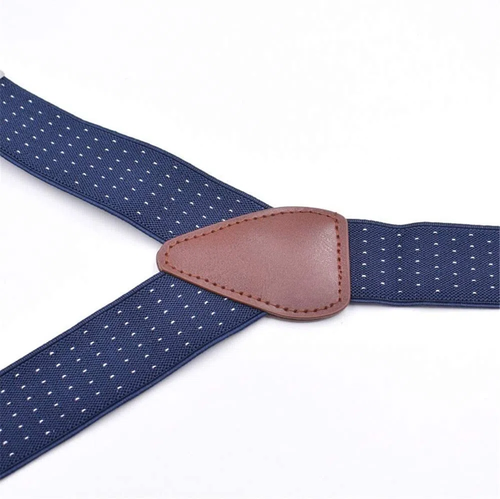 Tirantes for pantalones de hombre, Tirantes en forma de X for hombre Clips de metal fuertes Tirantes duraderos Pantalones de pantalón for hombre ajustables Tirantes Tirantes Tirantes elásticos ajustab
