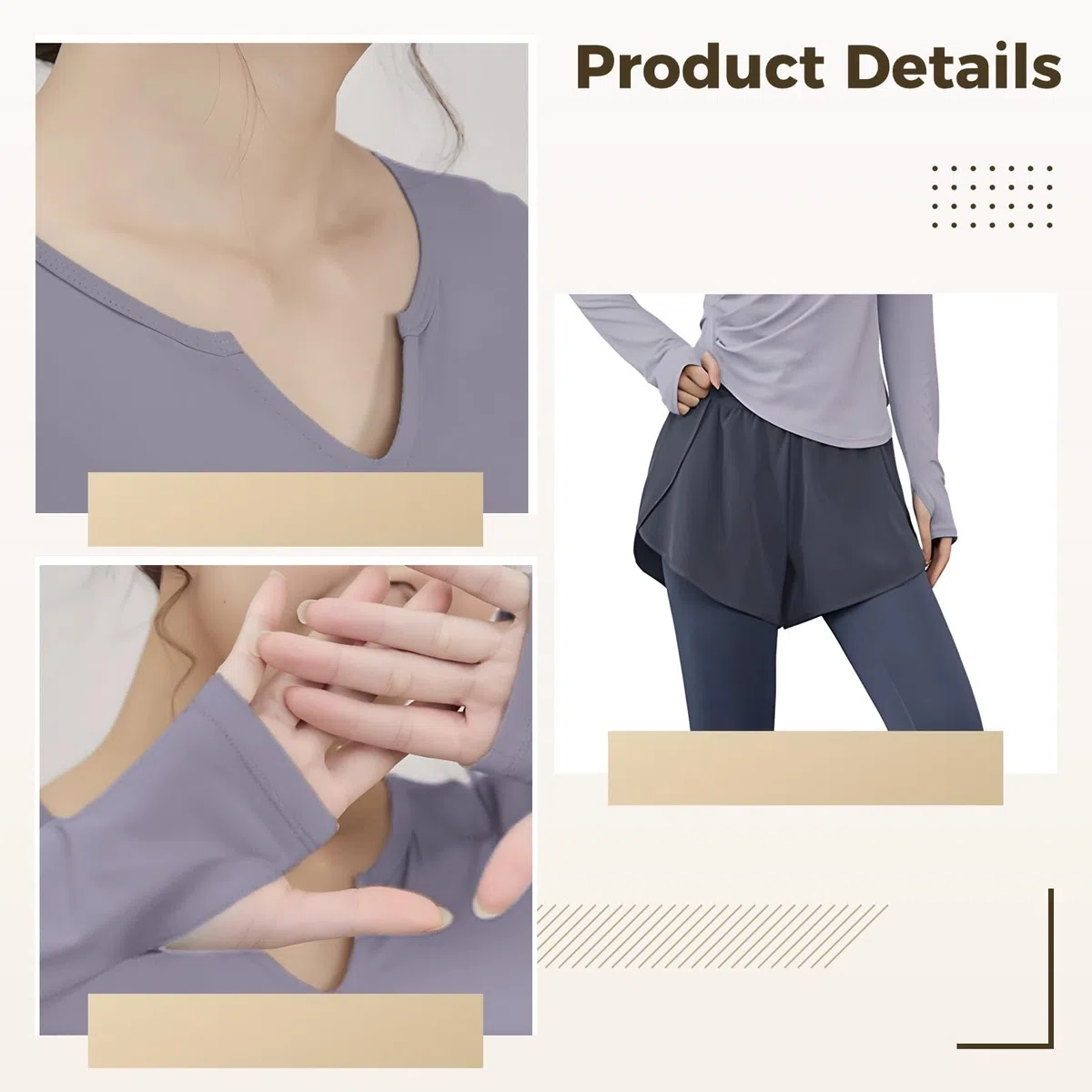 Conjunto de ropa deportiva para mujer, 3 piezas, transpirable, para yoga y gimnasio, tela antibolitas, talla XXL para 135-150 libras, Azul, talla única