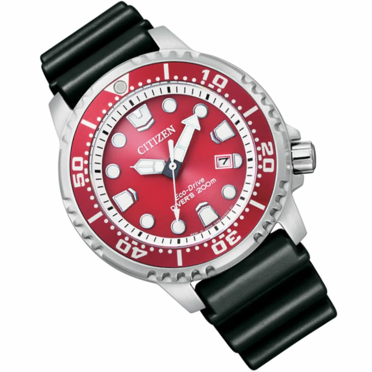 Citizen Reloj Analógico para Hombres de Eco-Drive con Correa en Caucho